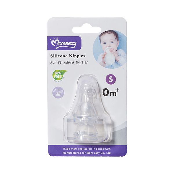 MOMEASY NIPPLE 2PCS 0M+