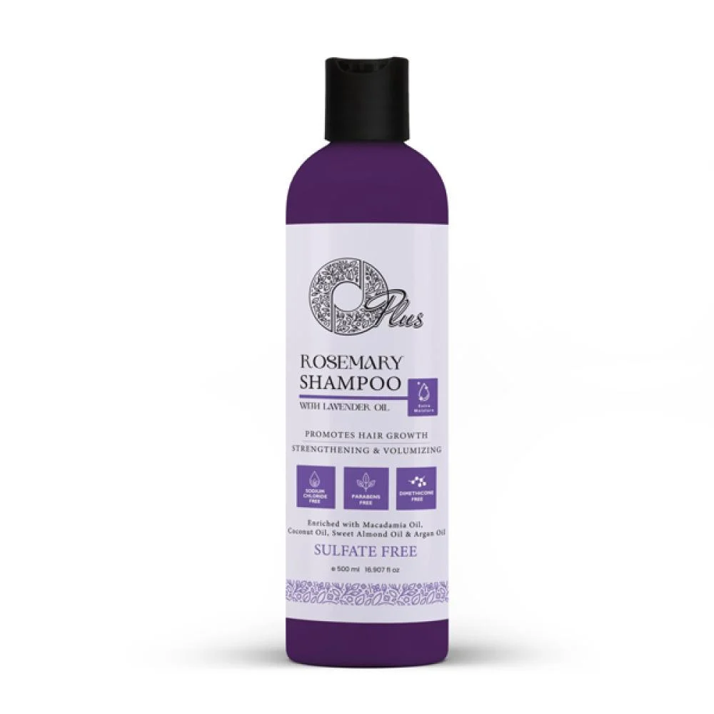 O PLUS ROSEMARY SHAMPOO WITH LAVENDER OIL 500ML
