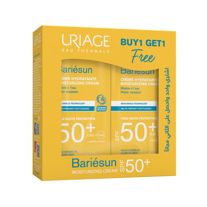 URIAGE SUNSCREEN CREAM SPF50+ 1+1 FREE