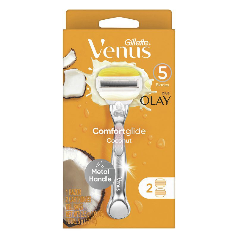 GILLETTE VENUS OLAY COMFORTGLIDE COCONUT SCENT 2