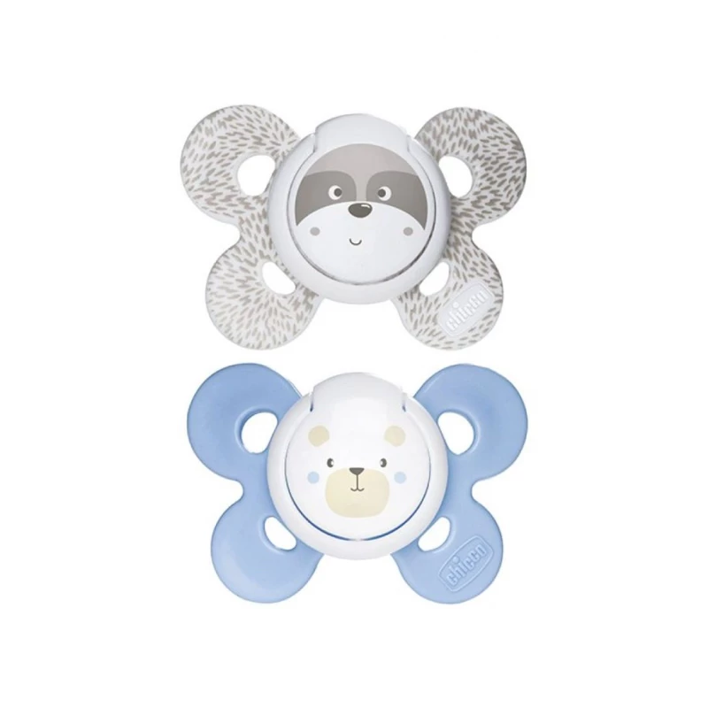 CHICCO PHYSIO COMFORT SOOTHER 0-6M 2PCS BOY - Image 2