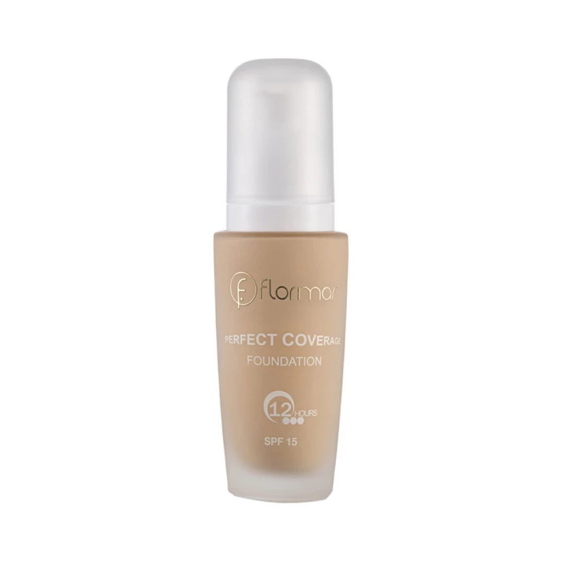 FLORMAR - PERFECT COVERAGE FOUNDATION 107 NATURAL IVORY