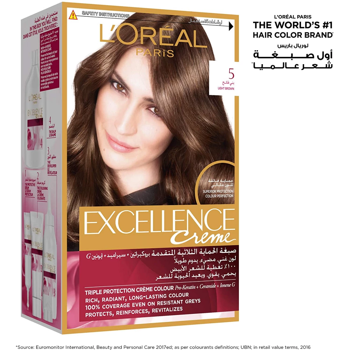 LOREAL HAIR COLOR EXCELLENCE CREME 5