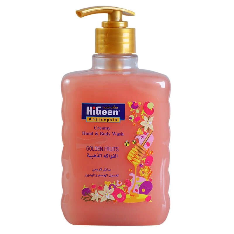 HIGEEN HAND & BODY WASH GOLDEN FRUIT 500ML