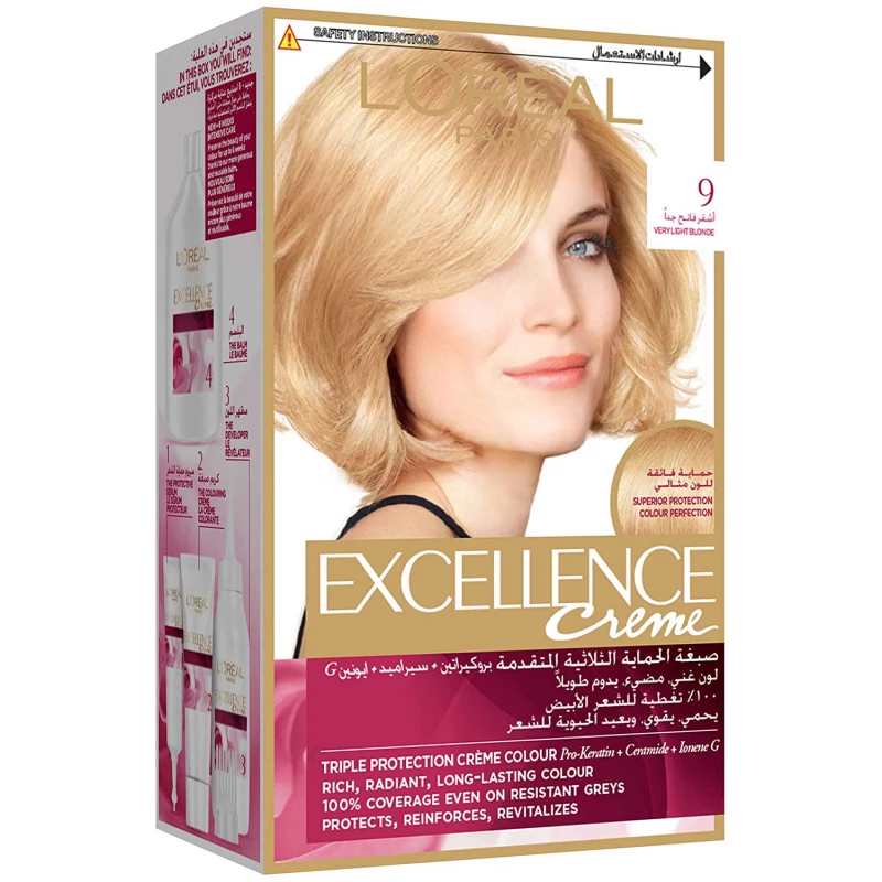 LOREAL HAIR COLOR EXCELLENCE CREME 9