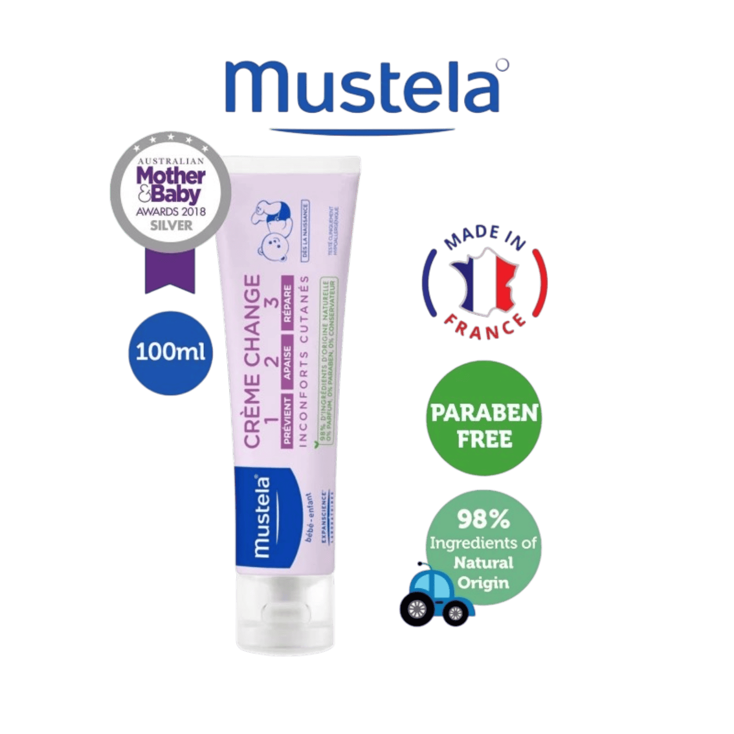 MUSTELA VITAMIN BARRIER CREAM 50ML - Image 3