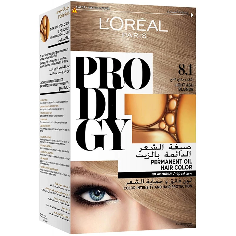 LOREAL HAIR COLOR PRODIGY 8.1