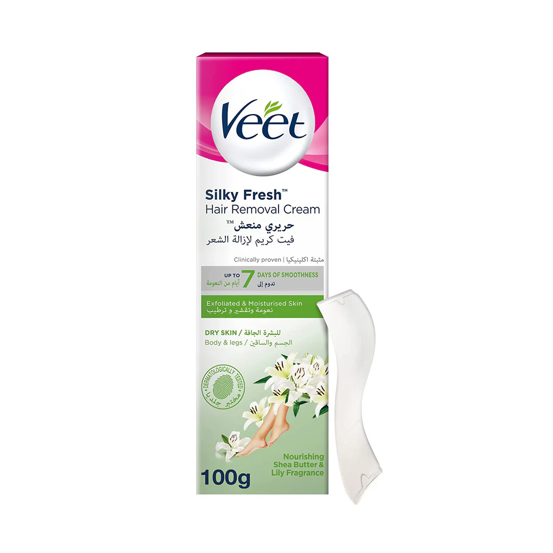 VEET DRY SKIN HAIR REMOVER DRY SLIN 100G GREEN - Image 2