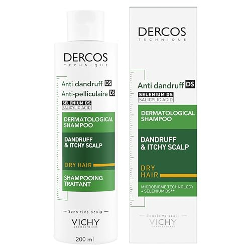 VICHY DERCOS ANTI-DANDRUFF DRY HAIR SHAMPOO 200ML