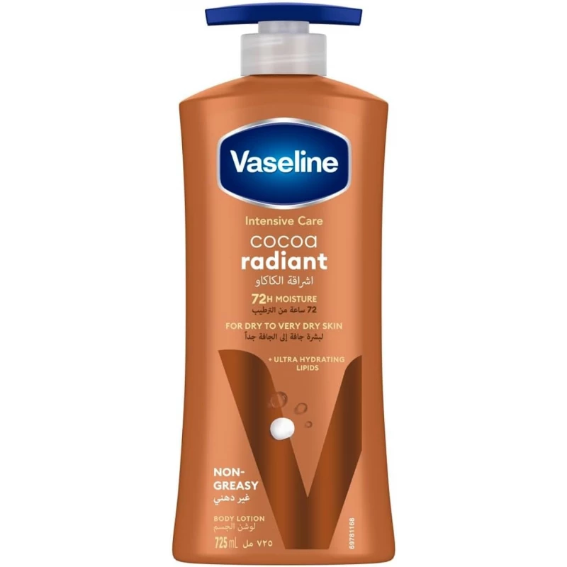 VASELINE INTENSIVE CARE COCAO GLOW 725ML