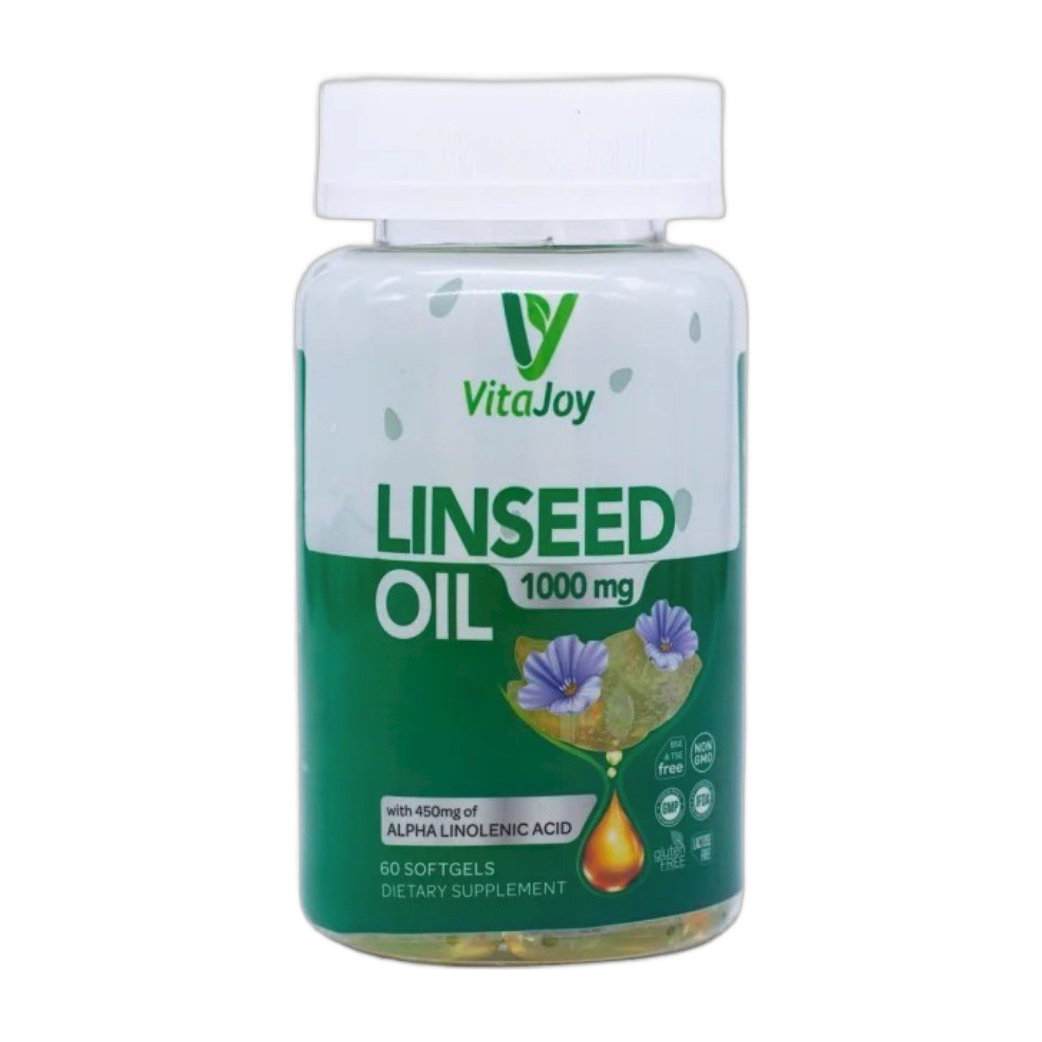 VITAJOY LINSEED OIL 1000MG 60CAP