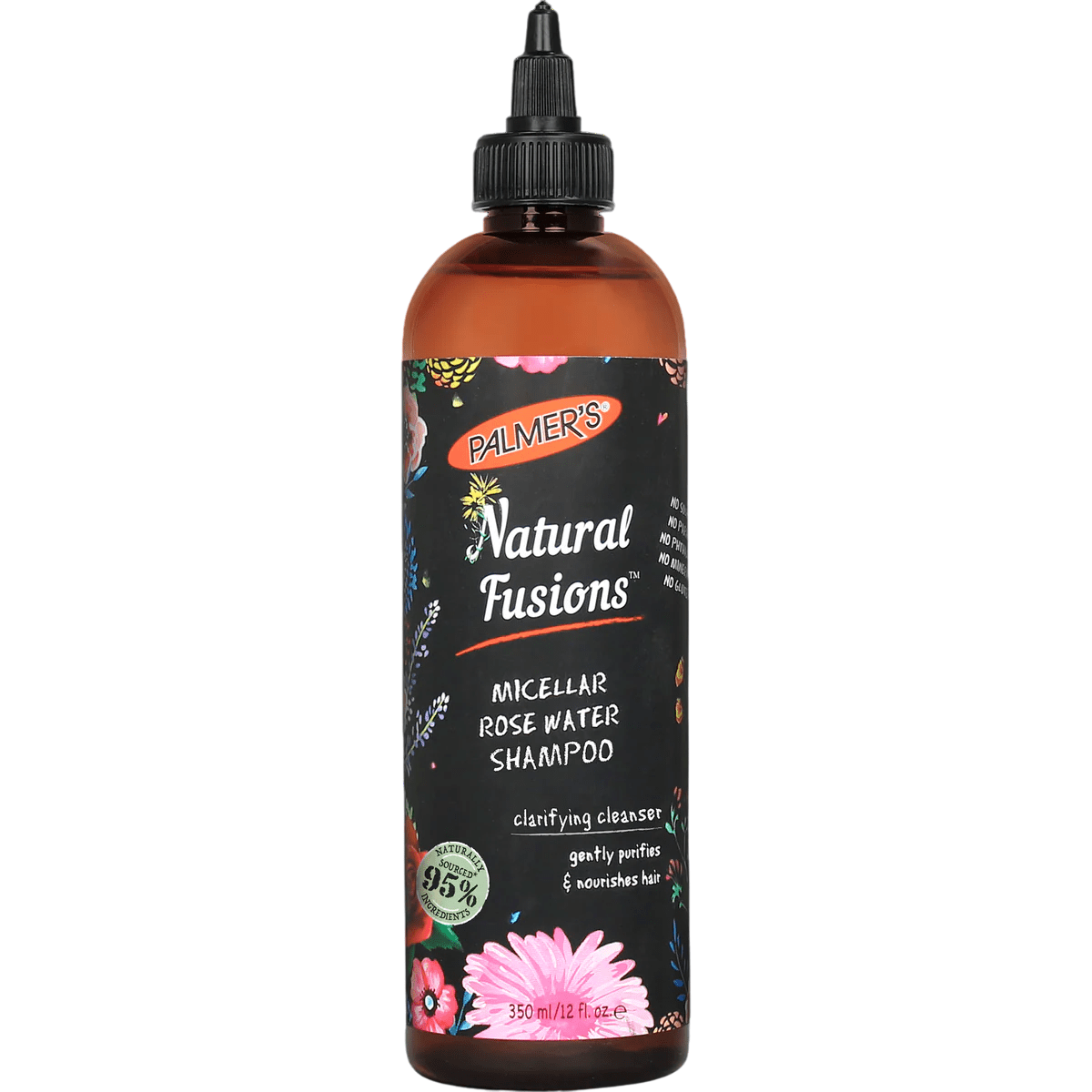 PALMER-S NATURAL FUSIONS ROSE WATER SHAMPOO 350ML