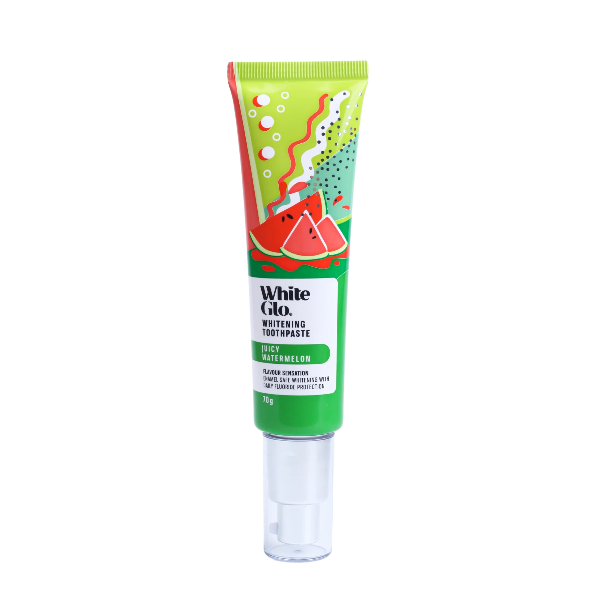 WHITE GLO JUICY WATERMELON T.P 70G