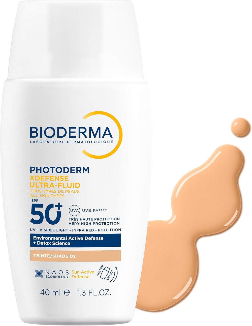 BIODERMA SUNSCREEN PHOTODERM TEINTNE SHADE 02 SPF50+ 40ML - Image 2