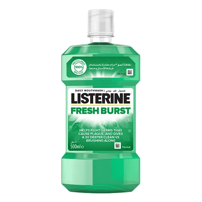 LISTERINE FRESH BURST M.W 500ML