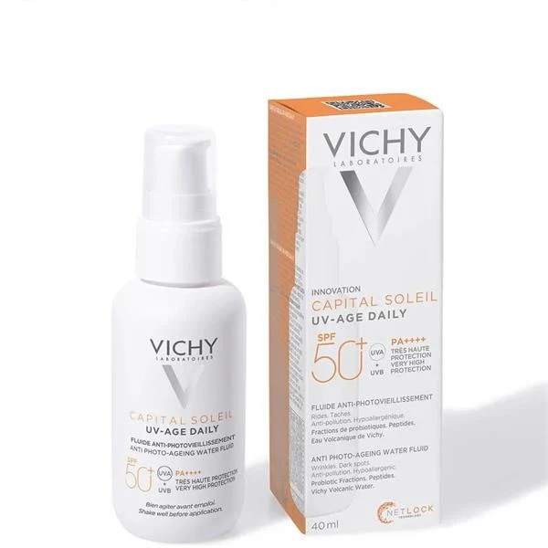 VICHY SUNSCREEN CAPITAL SOLEIL AGE DAILY FLUID SPF50+ 40ML