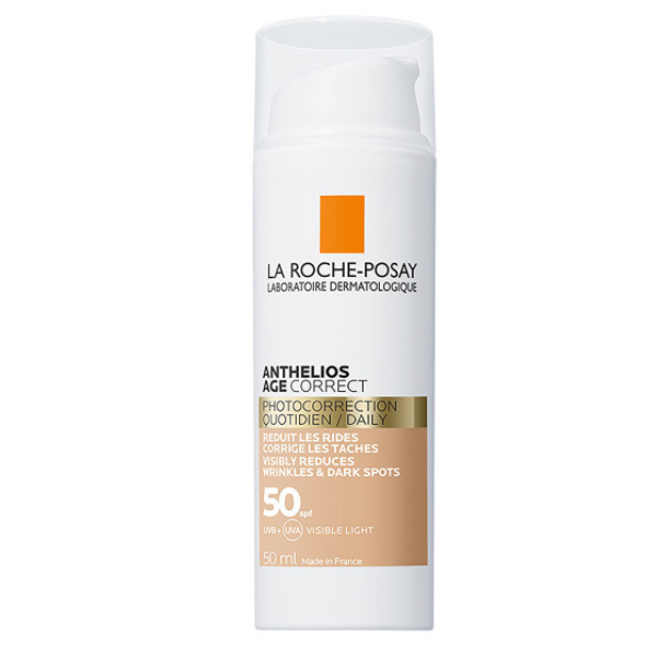 LA ROCHE SUNSCREEN ANTHELIOS AGE CORRECT TINTED SPF50+ CREAM 50ML