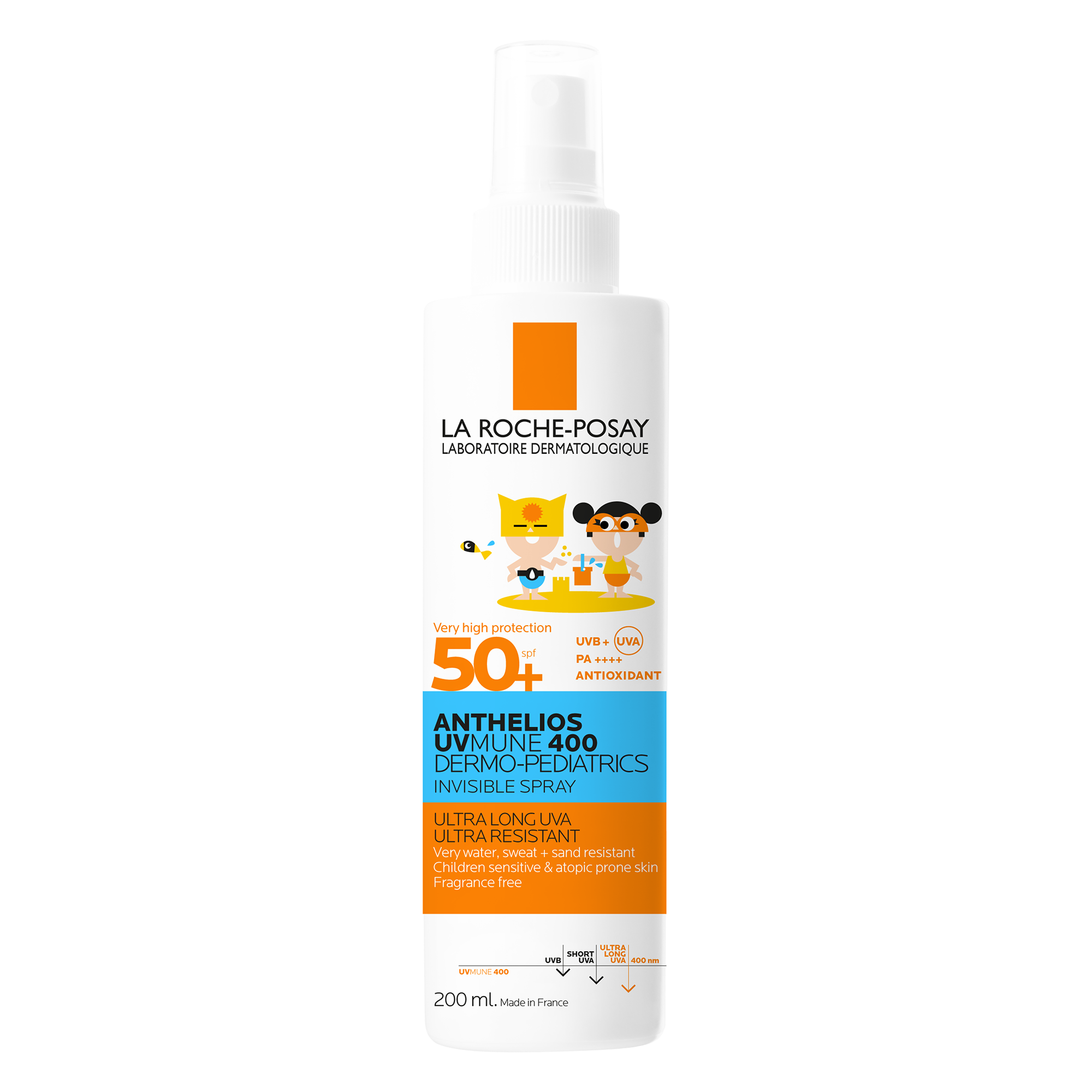 LA ROCHE SUNSCREEN SPF50+ DERMO PEDIA SPRAY 200ML - Image 2