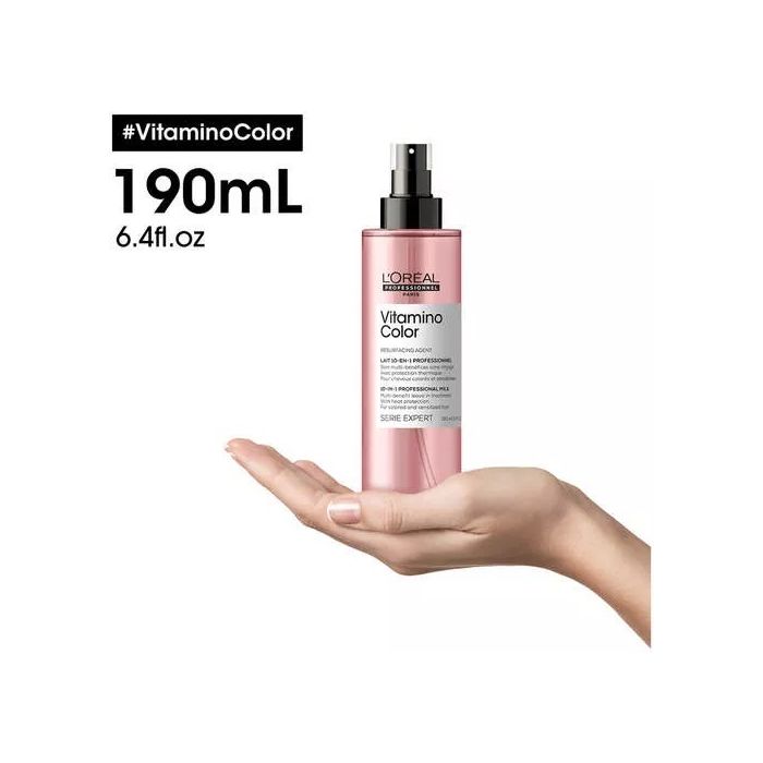 LOREAL VITAMINO COLOR LAIT 10 EN 1 190ML - Image 2