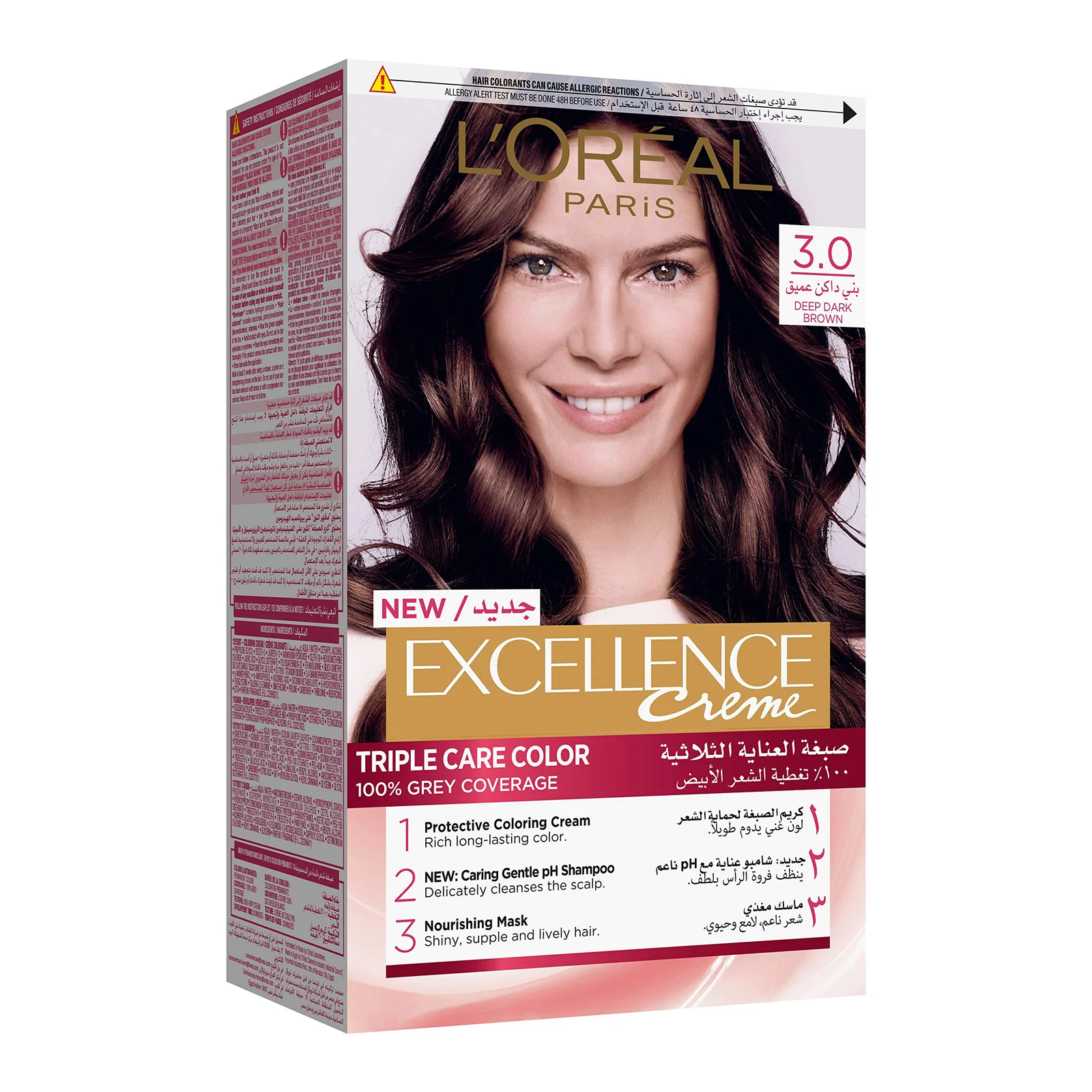 LOREAL HAIR COLOR EXCELLENCE CREME 3