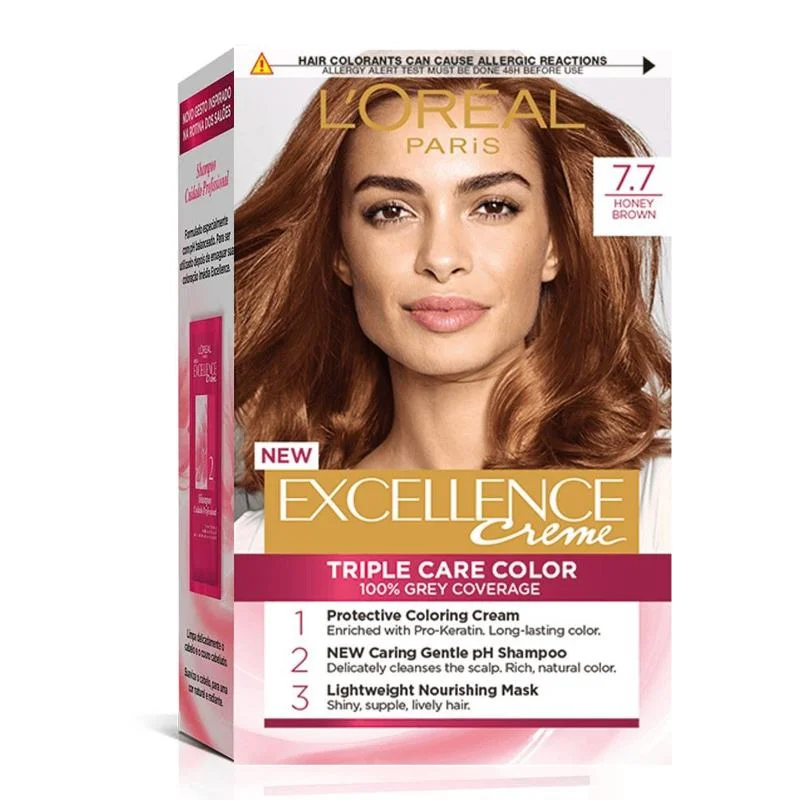 LOREAL HAIR COLOR EXCELLENCE CREME 7.7
