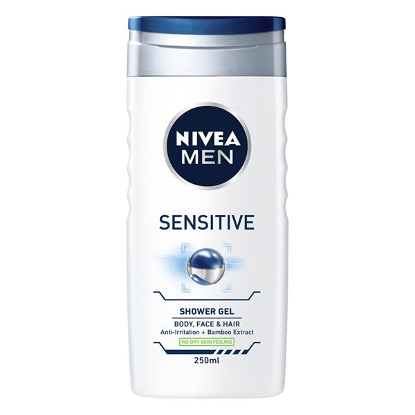 NIVEA SHOWER GEL SENSITIVE 250 ML