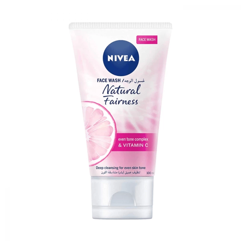 NIVEA NATURAL GLOW FACE WASH 100ML