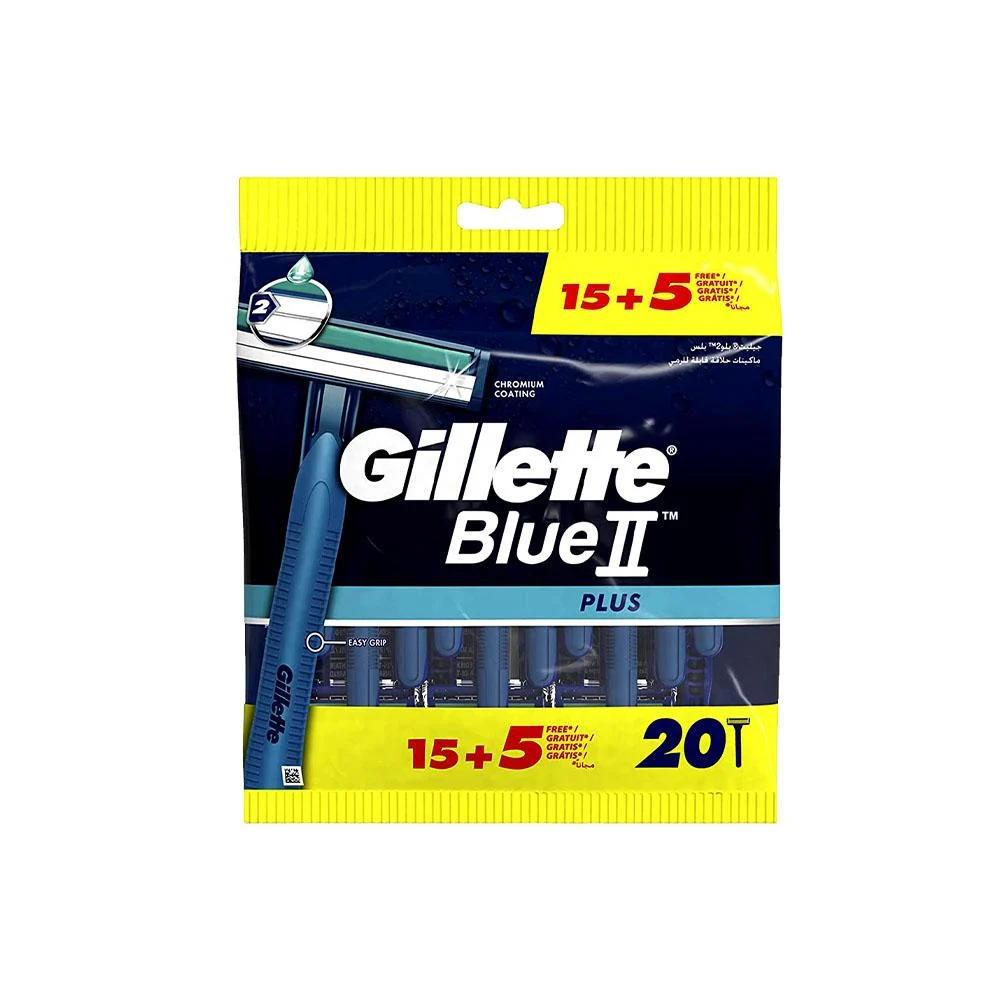 GILLETTE BLUE II PLUS 15+5