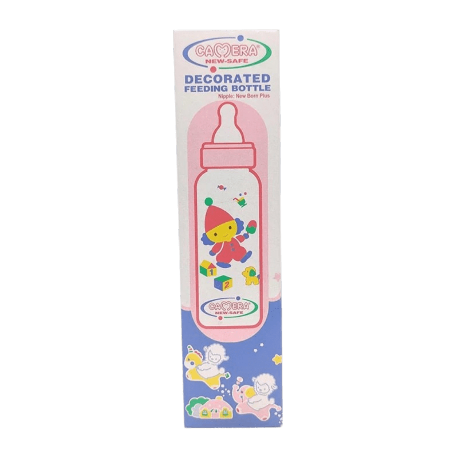 CAMERA DECORATED FEEDING BOTTLE 250ML
