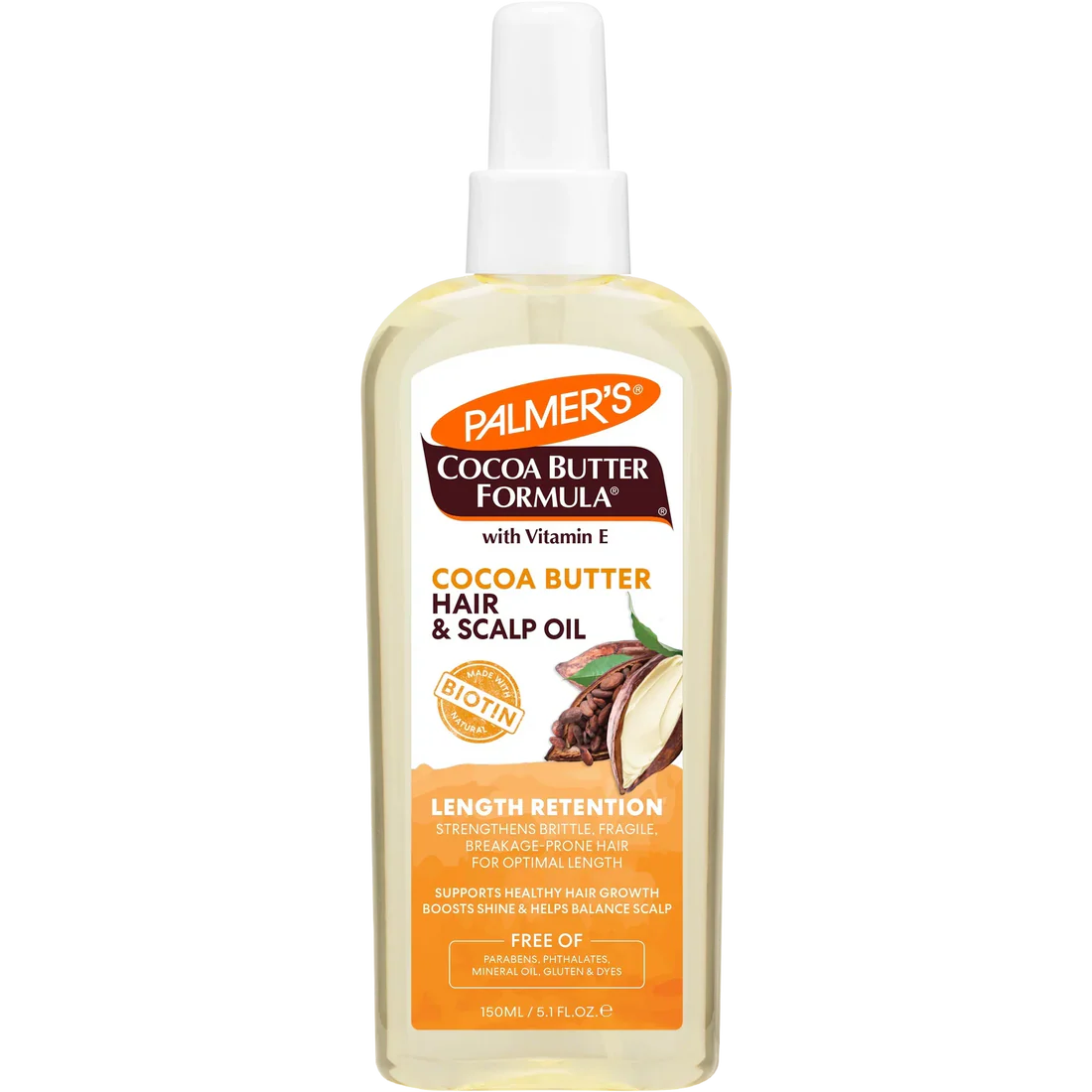 PALMER-S COCOA BUTTER HAIR & SCALP OIL SPRAY 150ML