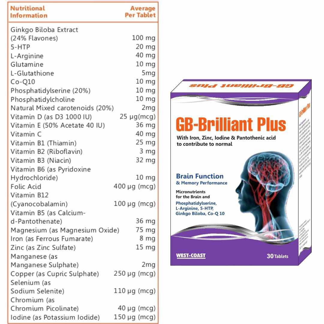 GB-BRILLIANT PLUS 30TAB - Image 2