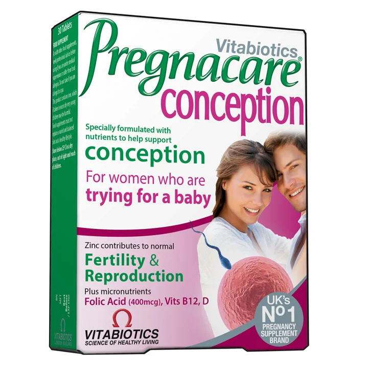 VITABIOTICS PREGNACARE CONCEPTION 30TAB