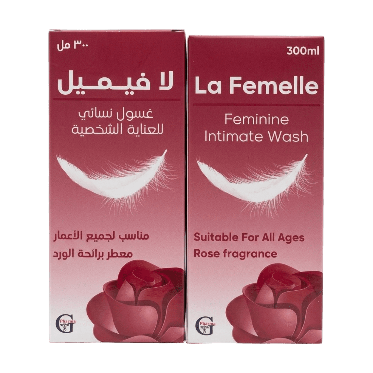LA FEMELLE FEMININE INTIMATE WASH ROSE FRAGRANCE 300ML - Image 3