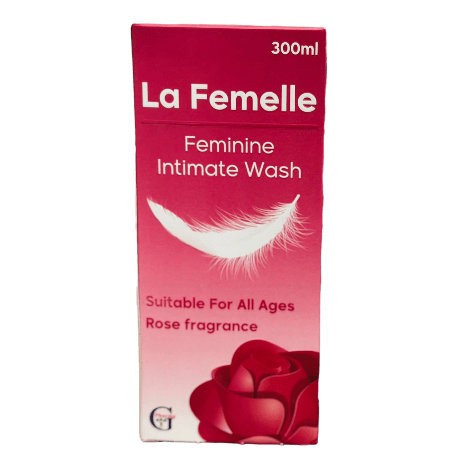 LA FEMELLE FEMININE INTIMATE WASH ROSE FRAGRANCE 300ML