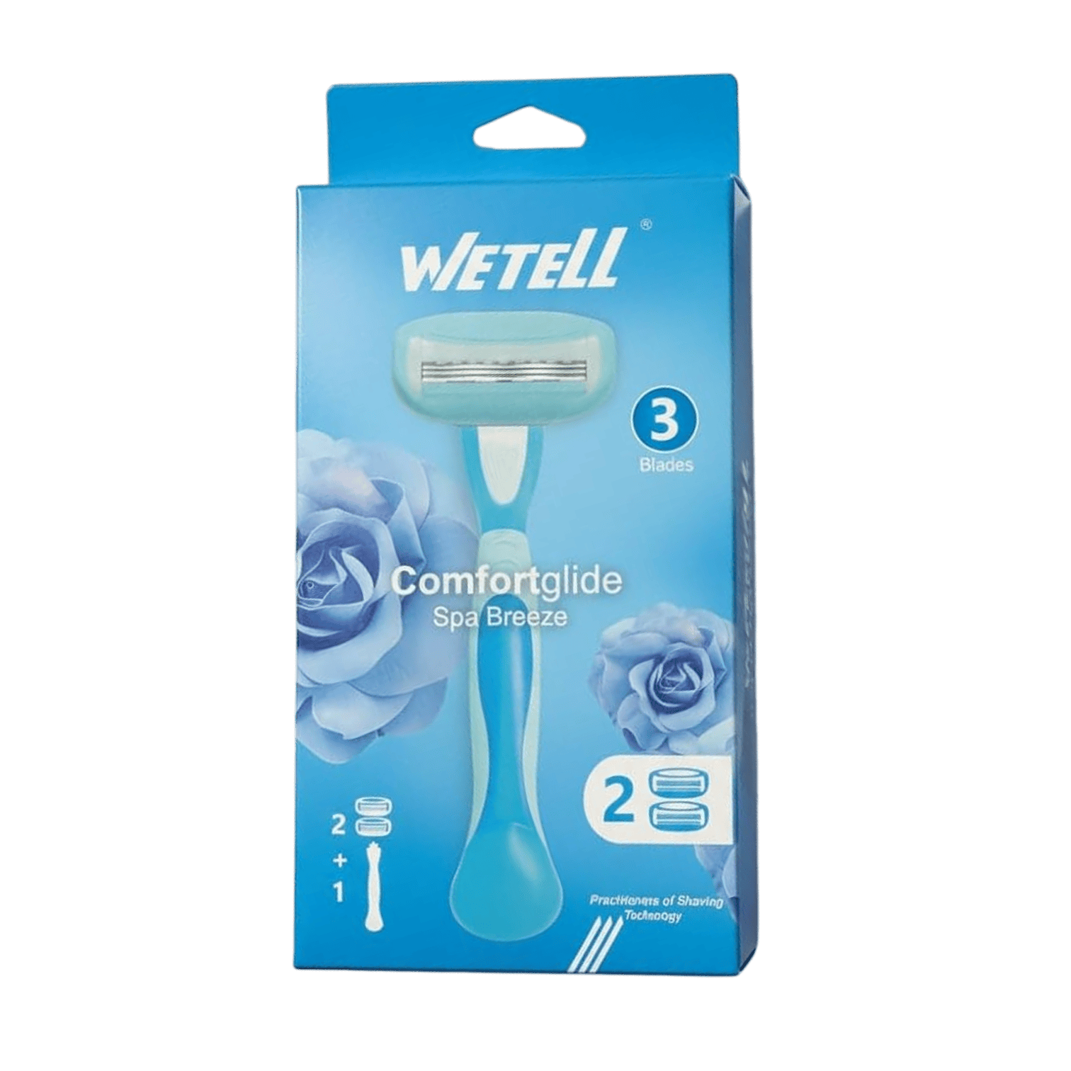 WETELL BLUE BREEZE 5 BLADES 2 PCS
