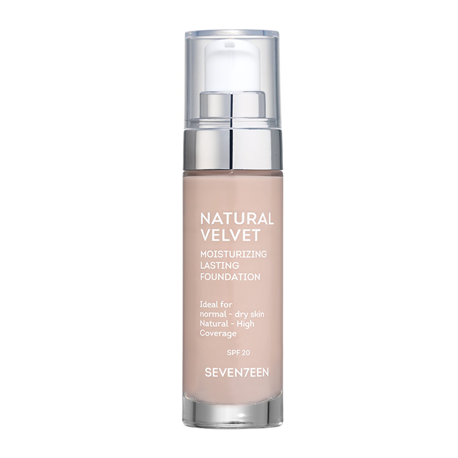 SEVENTEEN-NATURAL VELVET MATTE FOUNDATION 3