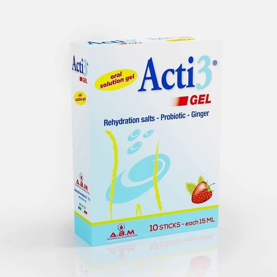 ACTI 3 ORAL GEL 10STICKS*15ML - Image 3