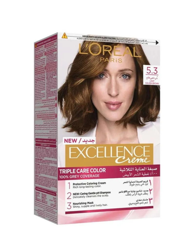 LOREAL HAIR COLOR EXCELLENCE CREME 5.3