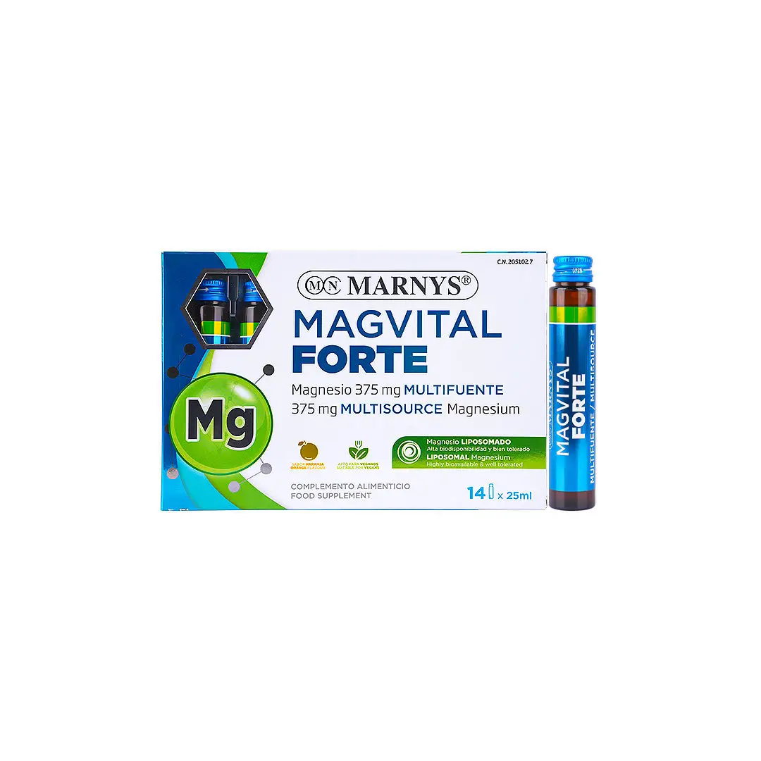 MARNYS MAGVITAL FORTE 375MG 14AMP