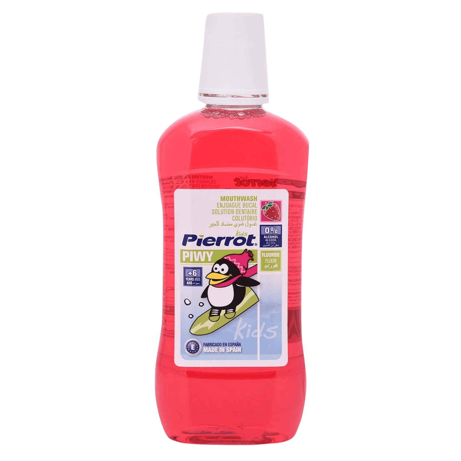 PIERROT PIWY KIDS STRAWBERRY FLAVOR M.W 500ML