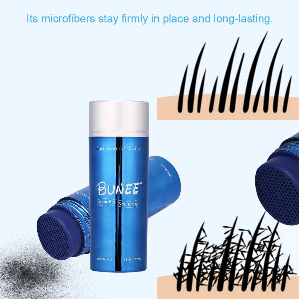 BUNEE HAIR BUILDING FIBERS - MEDIUM BROWN - Image 3