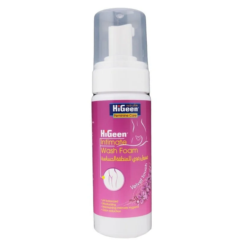 HIGEEN INTIMATE WASH FOAM VELVET TOUCH 165ML