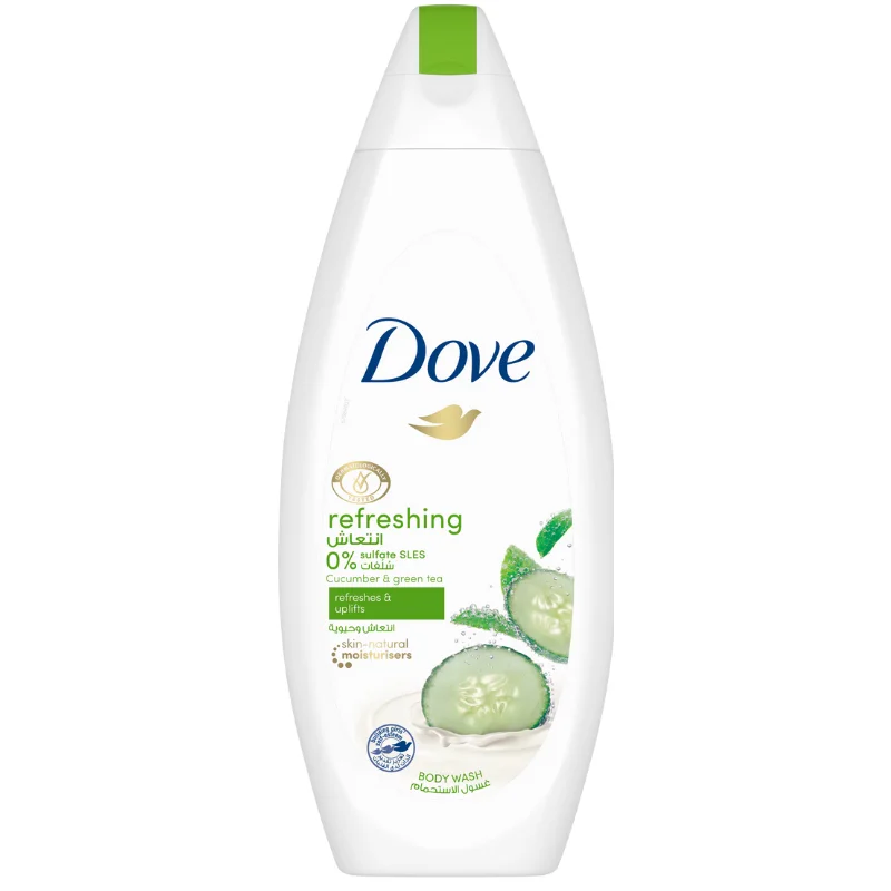 DOVE REFRESHING BODY WASH 750ML
