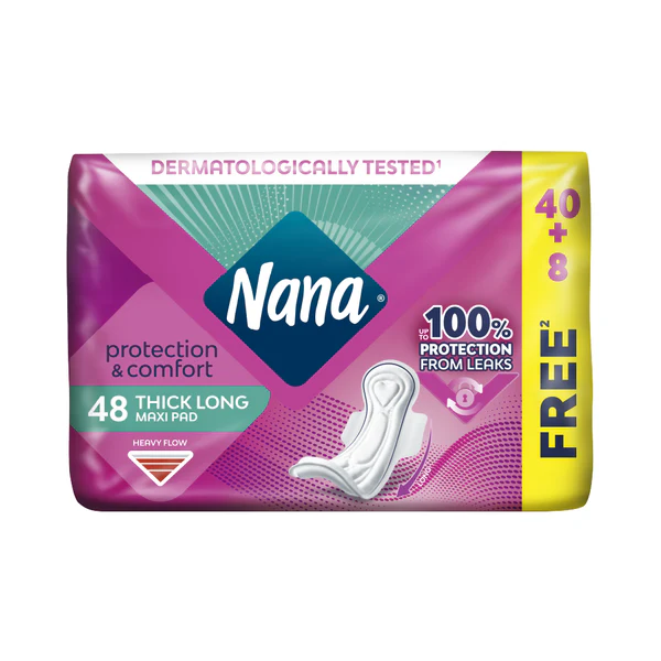NANA MAXI THICK LONG 48 PADS