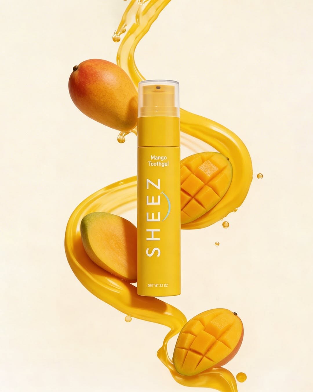 SHEEZ MANGO TOOTHGEL 60G - Image 2