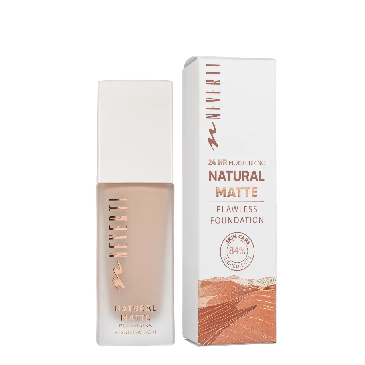 NEVERTI MATTE FLAWLESS FOUNDATION NP 302 -001