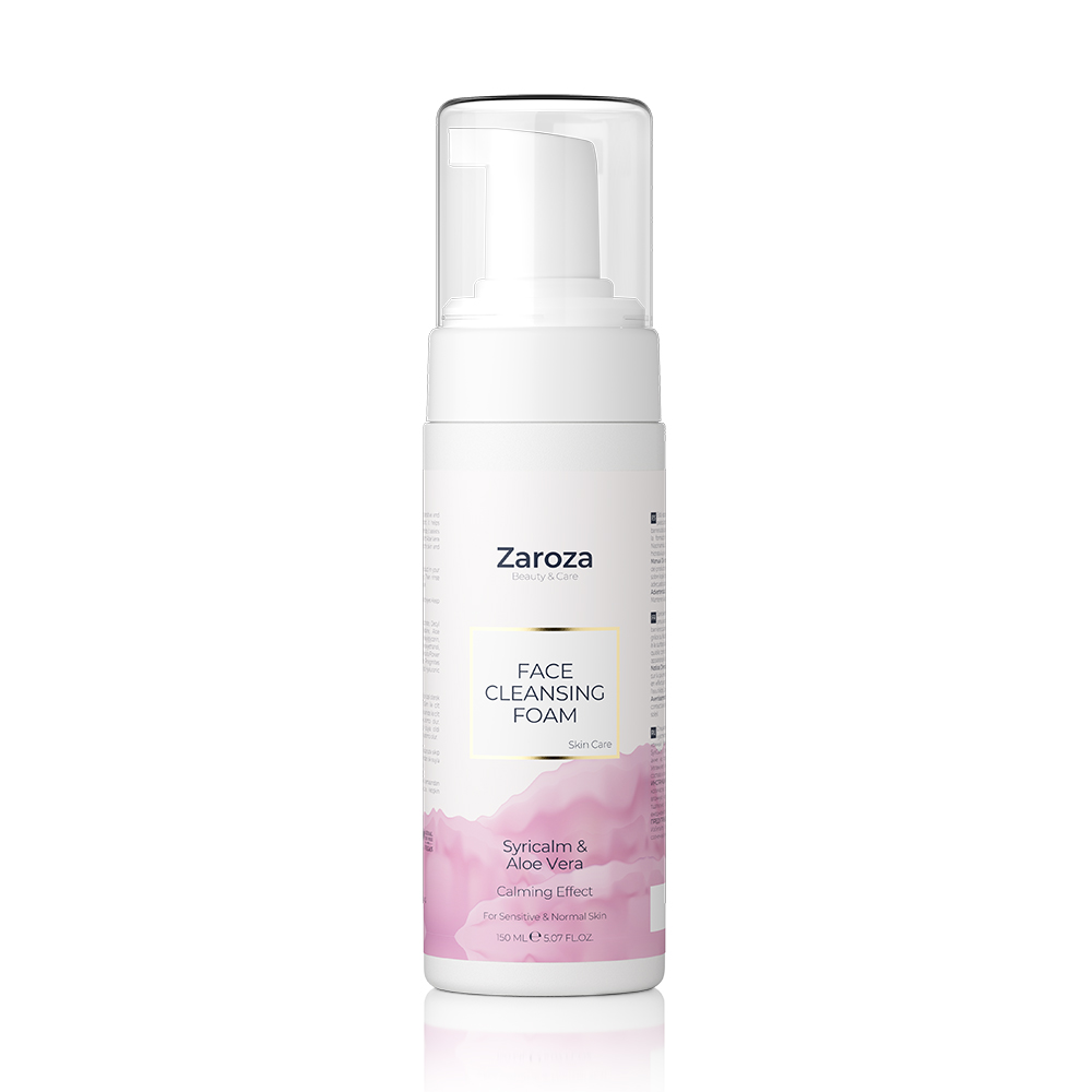 ZAROZA FACE CLEANSING FOAM WITH ALOE VERA 150ML