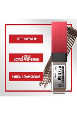 MEYBELLINE TATTOO BROW DEEP BROWN 3D GEL - Image 2