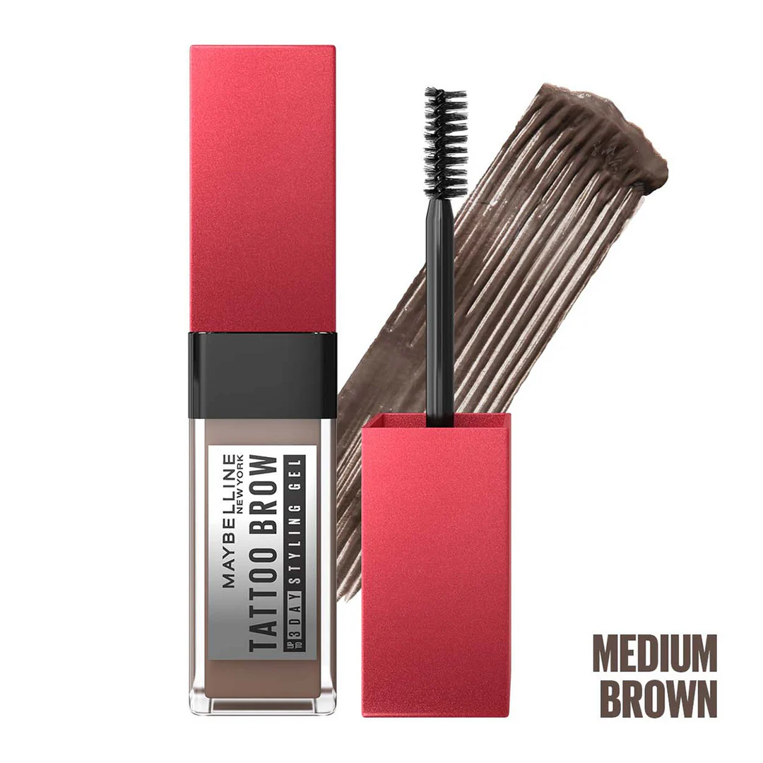 MEYBELLINE TATTOO BROW MEDIUM BROWN 3D GEL (MAKEUP) - Image 2