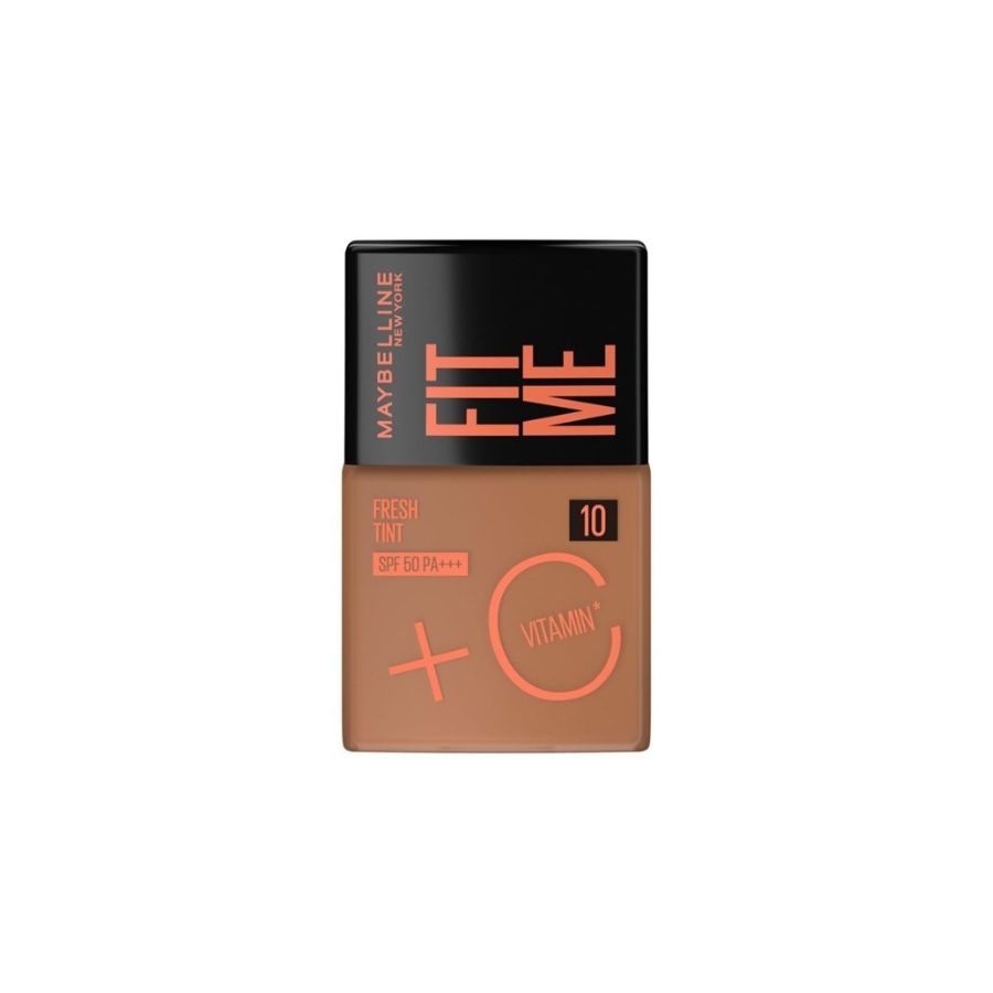 maybelline fit me matte foundation 10 30ml (makeup)